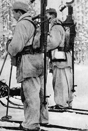 Шведские волонтеры с ПТР Boys на Зимней Войне