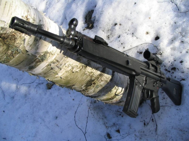 Штурмовая винтовка HK33A2 с прицелом AGOG