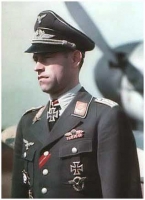 Офицер люфтваффе, награжденный железным крестом 1-го класса