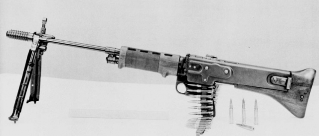 Опытный пулемет T44 – прототип пулемета M60