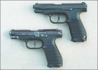 сравнение раннего и позднего выпуска пистолета ГШ-18
