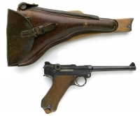 Пистолет Люгера, «морская модель», и кобура-приклад к нему