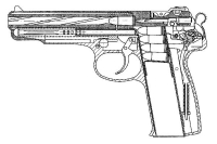 Схема пистолета Паук