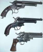 Три поколения револьвера LeMat